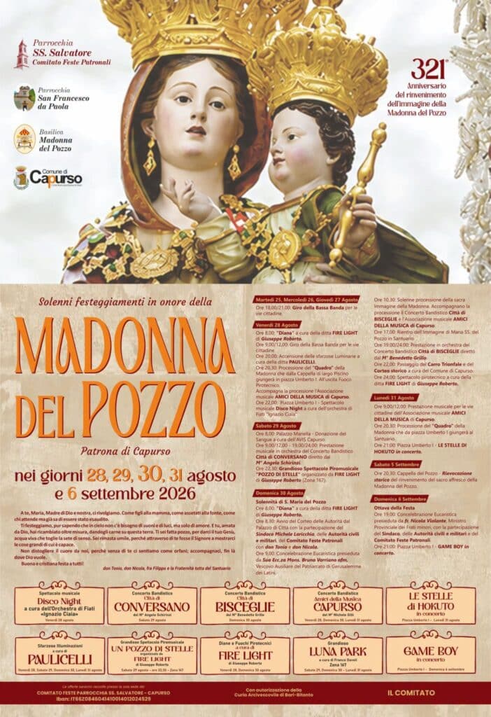 manifesto madonna del pozzo